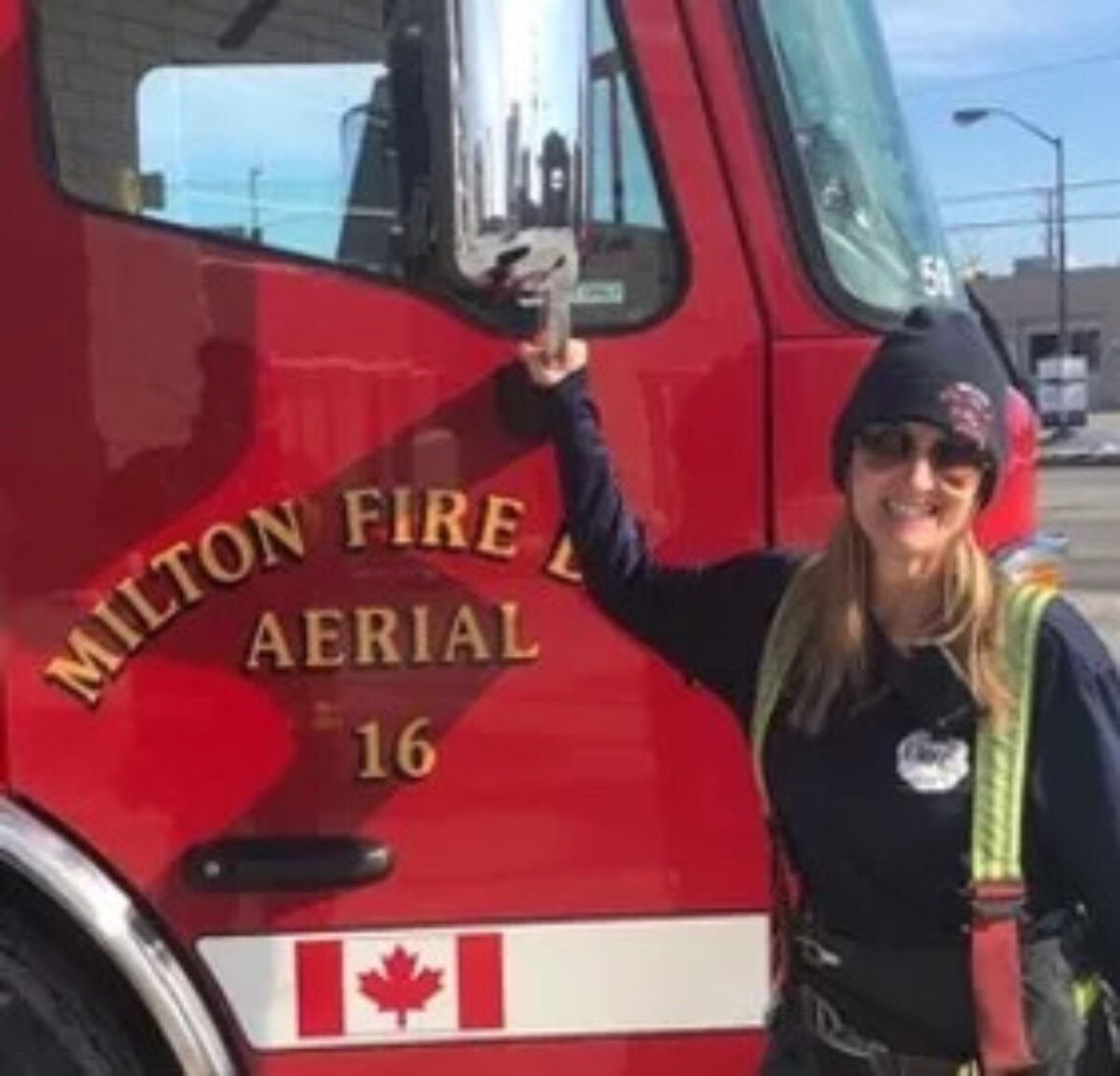 Firefighter Yoga Fire Service Women Ontario